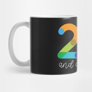 20 and Awesome Mug